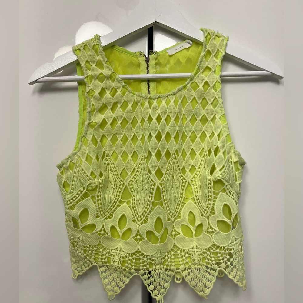 Neon crop top - Lush